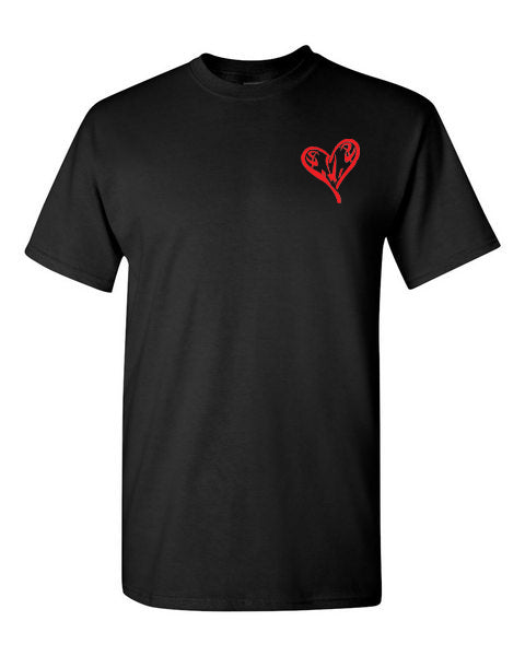 $U$ HEART T-$HIRT